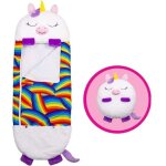 160 x 60cm sac de couchage et oreiller de jeu pour enfants couverture de sieste happy game pour enfant ...