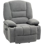 164 fauteuil releveur lectrique massant massimo tissu gris fonc