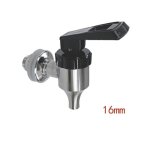(16mm, argent) robinet de machine  boissons 304 robinet de baril en acier inoxydable remplacement robinet ...