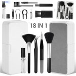 18 en 1 kit nettoyage clavier, kit nettoyage pc, keyboard cleaner kit, brosse clavier multifonctionnelle, ...