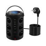 18 en 1 multiprise electrique 12 prises 4 ports usb et 1 type - c tour multiprise 15w charge sans fil ...