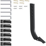 18' bo�te de lame de scie � tige 4 trous scarificateur ripper tige avec dents coniques broches r�glables ...