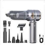 18000pa aspirateur  main, 4 - in - 1 mini aspirateur sans fil avec moteur sans balais batterie 6000mah ...