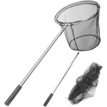 180cm epuisette / filets de pche pliable retractable telescopique poteau de peche en alliage d'aluminium ...
