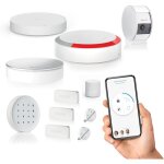 1875350 - home alarm essential - pack vido - alarme maison sans fil connect wifi - camra de surveillance ...