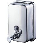 18oz / 500 ml distributeur de savon mural pour cuisine et salle de bain, acier inoxydable, chrome poli ...