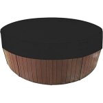 190x30cm couverture de piscine ronde piscine bche solaire pour piscine, housse de protection spas imermable ...