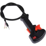 19mm poign�e d'acc�l�rateur d�broussailleuse avec 81cm c�ble, g�chette d'acc�l�rateur poign�e interrupteur ...