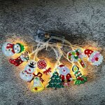 1pc 10 lumires de nol, led guirlande lumineuse, guirlande lumineuse marocaine led, guirlandes lumineuses ...