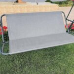 1pcs (148x50x50 cm, gris)housse de siège de balancelle, toile de balancelle jardin, imperméable couverture ... 1pcs (148x50x50 cm, gris)housse de siège de balancelle, toile de balancelle jardin, imperméable couverture ...