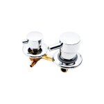 1pc 3 voies sortie cabine de douche, mitigeur cabine de douche, mitigeur douche d'eau filetage / intubation, ...