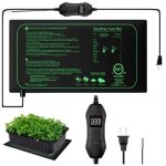 1pc 50w tapis chauffant pour plantes avec contrôleur de température, serre de germination imperméable ... 1pc 50w tapis chauffant pour plantes avec contrôleur de température, serre de germination imperméable ...
