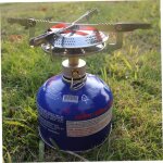 1pc camping br�leur randonn�e r�chaud � gaz allumage �lectronique cuisini�re � dos r�chaud camping r�chaud ...