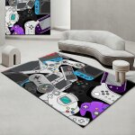 1pc console de jeu salon chambre tapis jeu jeu vidéo poignée tapis de chevet tapis (m1 5080cm) 1pc console de jeu salon chambre tapis jeu jeu vidéo poignée tapis de chevet tapis (m1 5080cm)