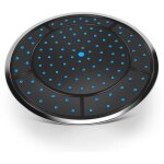 1pcs douche actionnée par pluie de forme ronde en plastique 25cm accessoires cabine buse tête toit dessus ... 1pcs douche actionnée par pluie de forme ronde en plastique 25cm accessoires cabine buse tête toit dessus ...
