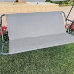 1pcs housse de sige de balancelle, toile de balancelle jardin, impermable couverture de sige balanoire, ...