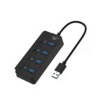 Serbia - 1pc noir 4 ports hub usb 3. 0, 4 ports usb 3. 0 5gbps adaptateur hub voyants de commutateurs ... Serbia - 1pc noir 4 ports hub usb 3. 0, 4 ports usb 3. 0 5gbps adaptateur hub voyants de commutateurs ...