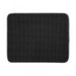 1pc tapis litière chat bac à litière pour chats, eva imperméable, double couche en nid d'abeille design ... 1pc tapis litière chat bac à litière pour chats, eva imperméable, double couche en nid d'abeille design ...