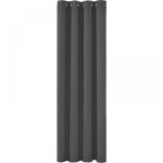 1pièces rideaux occultants isolant thermique anti froid, 150x200 cm design moderne à oeillets, gris foncé ... 1pièces rideaux occultants isolant thermique anti froid, 150x200 cm design moderne à oeillets, gris foncé ...