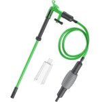 2 en 1 aquarium changeur d'eau, kit de aspirateur aquarium avec siphon, nettoyeur de gravier pour nettoyage ...