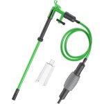 2 en 1 aquarium changeur d'eau, kit de aspirateur aquarium avec siphon, nettoyeur de gravier pour nettoyage ...