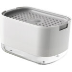 2 en 1 distributeur savon d�tergent rechargeable, distributeur liquide vaisselle plastique avec porte ...