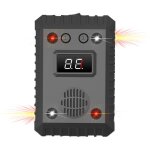 2 en 1 r�pulsif ultrasons rats voiture & int�rieur 1 pi�ces, triple effet anti martre avec lumi�res et ...