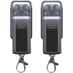 2 pour 114253 avidsen tlcommande motorisation portail porte de garage 433mhz