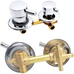 2 / 3 / 4 / 5 voies mitigeur robinets de douche, laiton robinets de bain entraxe 9cm / 10cm / 12, 5cm ...
