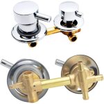 2 / 3 / 4 / 5 voies mitigeur robinets de douche, laiton robinets de bain entraxe 9cm / 10cm / 12, 5cm ...