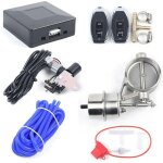 Soupape d'échappement 63 mm / 2, 5 pouces système de commande électrique de la soupape d'échappement ... Soupape d'échappement 63 mm / 2, 5 pouces système de commande électrique de la soupape d'échappement ...