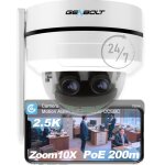 2. 5k ptz wifi security camera camera int�rieur et ext�rieur dc & poe, 4mp dual lens home surveillance ...
