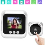 2, 8 '' sonnette vido de porte vido - camra de vision nocturne infrarouge avec cran lcd tft moniteur ...