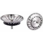 2 bouchons d'vier de cuisine en acier inoxydable ? passoire d'vier universelle (diamtre : 78 mm), ...