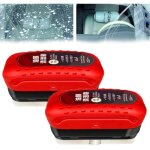 2 brosses de nettoyage pour pare - brise de voiture, nettoyant multi - usages pour vitres et films gras ...