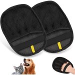 2 brosses  poils pour animaux de compagnie, gants de poils pour animaux de compagnie amliors, gants ...