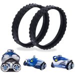 2 chenilles adaptables pour zodiac mx6 mx8 mx9, pneus de robot nettoyeur piscine baracuda r0526100