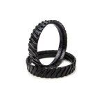 2 chenilles adaptables pour zodiac mx6 mx8 mx9, pneus de robot nettoyeur piscine baracuda r0526100