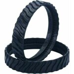 2 chenilles de rechange compatibles avec les robots nettoyeurs de piscine zodiac mx6, mx8, mx9 et baracuda ...