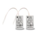 2 condensateurs, 6 uf, à connecteurs, pour moteur volet roulant bubendorff 2 condensateurs, 6 uf, à connecteurs, pour moteur volet roulant bubendorff