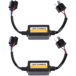 2 d�codeurs canbus led h4, alimentation cc 9 � 16 v, branchement facile, r�sistance anti - scintillement ...