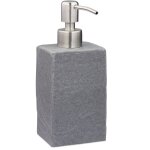 2 distributeurs de savon, 200 ml, rechargeables, salle de bain, wc, cuisine, polyresine, pompe inox, ...