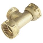 T� 2 �crous prisonniers lat�raux laiton � visser mmm - 3 / 4' (20x27mm) - adrien riquier