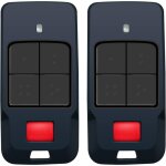 2 �metteurs de garage compatibles avec bft mitto cool c4 433mhz, codage rolling code, mitto cool c2, ...