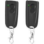 [jamais utilis�] lot de 2 �metteurs manuels de rechange pour ecostar rsc2 433, t�l�commande d'ouvre - ...