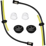 2 ensembles de kit de filtre � carburant universel, tuyau de carburant en caoutchouc pour tondeuse � ...