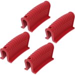 2 ensembles pot poign�e manches isol� thermiquement pot grip po�le poign�e couverture coussinets chauds ...