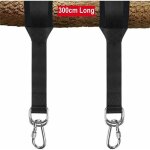 2 kit fixation hamac - 300cm charge max 1000kg, ultra résistant sangle hamac avec 2 crochets mousquetons, ... 2 kit fixation hamac - 300cm charge max 1000kg, ultra résistant sangle hamac avec 2 crochets mousquetons, ...