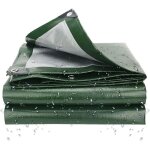 2 m x 4 m bache de protection exterieur, bche tanche multi - usage en polythylne, feuille anti - ...