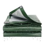Alovez - 2 m x 4 m bache de protection exterieur, bche tanche multi - usage en polythylne, feuille ...